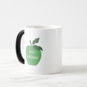 パーソナライズ先生ギフトapple カスタム モーフィングマグカップ (正面左)