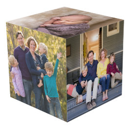 パーソナライズ写真ホルダー特別な機会の写真 フォトキューブ