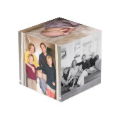 パーソナライズ写真ホルダー特別な機会の写真 フォトキューブ (裏面アングル)