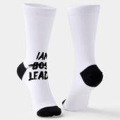 パーソナライズ化プレミアムSOCK iamリーダーが不正 ソックス (傾斜あり)