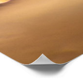 パーソナライズ可能なカルペディエムとカラフルリーフポステ ポスター (角)