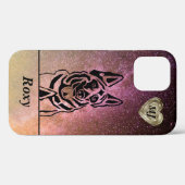 パーソナライズ可能なドイツの羊飼いApple iPhoneケース Case-Mate iPhoneケース (裏面 (横))