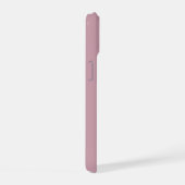 パーソナライズ可能なブロックカラー iPhone 15ケース (右側面)