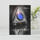 パーソナライズ可能な招待状カードの取得 招待状 (スタンド正面)