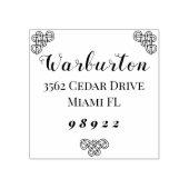 パーソナライズ可能な木製スタンプ ラバースタンプ (インプリント)