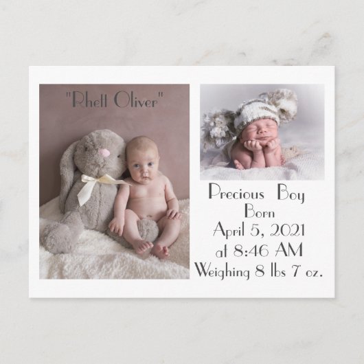 パーソナライズ可能はがき – HAMbyWG ポストカード (正面)