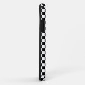 パーソナライズ可能ツートンチェッカーボード Case-Mate iPhoneケース (裏面/右)