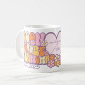 パーソナライズ可能"すぐに祖母になる、Est。2025 コーヒーマグカップ (正面左)