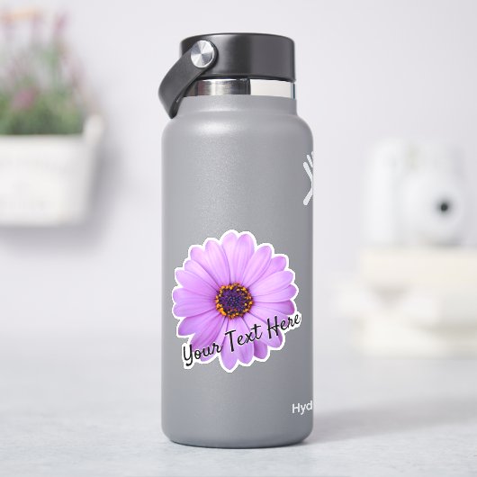 パーソナライズ名花デザインステッカーラベルプリント シール (HydroFlask)