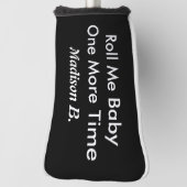 パーソナライズ名転が私のベビーもう1回パター ゴルフヘッドカバー (回転90)