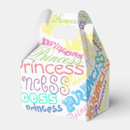 パーソナライズ名Sherbert Pastel色の好意ボックス フェイバーボックス