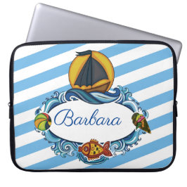 パーソナライズ夏のおもしろいエレクトロニクスバッグ ラップトップスリーブ