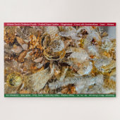 パーソナライズ家族名クリスマスプレゼント1000 pc ジグソーパズル (横)