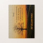 パーソナライズ家族引用文ジグソーパズル ジグソーパズル (縦)