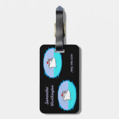 パーソナライズ巡航しよう ラゲッジタグ (裏面縦)