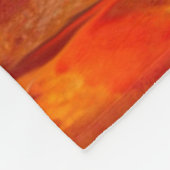 パーソナライズ平静およびあなたのベーコンを保存して下さい フリースブランケット (角)