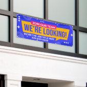 パーソナライズ探しているチームに参加 横断幕 (ビルの外側)