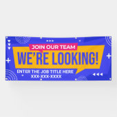 パーソナライズ探しているチームに参加 横断幕 (横)