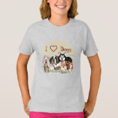 パーソナライズ文字ドッグパッククラブTシャツ Tシャツ (正面)