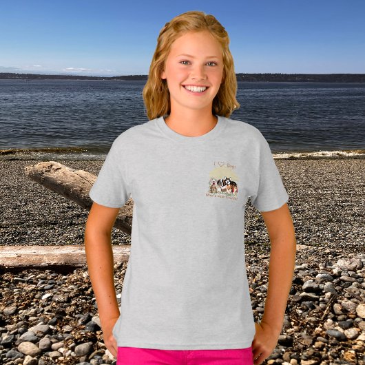 パーソナライズ文字ドッグパッククラブTシャツ Tシャツ