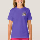 パーソナライズ文字ドッグパッククラブTシャツ Tシャツ (正面)