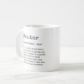 パーソナライズ最高のメンターエバーカスタムギフトありがとう コーヒーマグカップ (正面左)