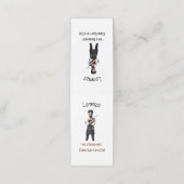 パーソナライズ理容師アポイントメントカード 予約カード (外部開封)