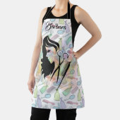 パーソナライズ美しいサロン エプロン (インサイチュ)