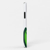 パーソナライズ美しい赤いチューリップ花スケッチ Case-Mate iPhoneケース (裏面/右)