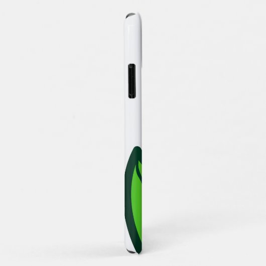 パーソナライズ美しい赤いチューリップ花スケッチ Case-Mate iPhoneケース (裏面/右)