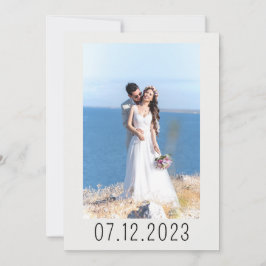 パーソナライズ美しく光沢のある間引き招待状 招待状