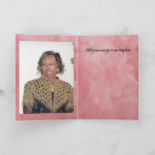 パーソナライズ誕生日または母の日 カード (内部)