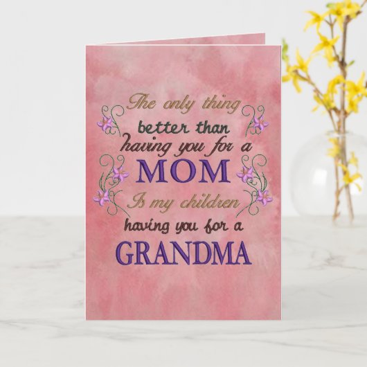 パーソナライズ誕生日または母の日 カード (黄色い花)