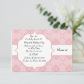 パーソナライズ誕生日招待状 (スタンド正面)