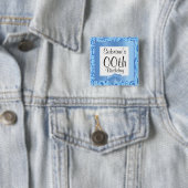 パーソナライズ誕生日 – 青 缶バッジ (インサイチュ)