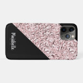 パーソナライズ赤面バラ金ゴールドフェイク箔 Case-Mate iPhoneケース (裏面(横))