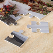 パーソナライズ11写真モダンシックな愛おじいちゃん ジグソーパズル (側面)