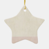 パーソナライズ40周年記念の修道女、ピンクと セラミックオーナメント (裏面)