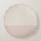 パーソナライズ40周年記念の修道女、ピンクと ラウンドクッション (裏面)