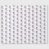 パーソナライズ45周年修道院宗教生活 ラッピングペーパー (フラット)