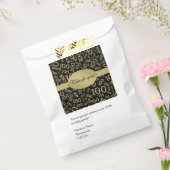 パーソナライズ：ありがとう100th誕生日パーティーテーマ フェイバーバッグ (封をした状態)