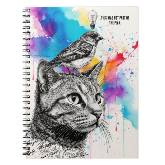 パーソナライズ:これは計画の一部ではなかった ノートブック (正面)