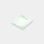 パーソナライズ:アイリッシュ賛美ズ(#3)ケルトの組み合わせ ポストイット (アングル)