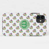 パーソナライズ イタリアン シャムロック ケリー グリーン   Case-Mate iPhoneケース (裏面(横))