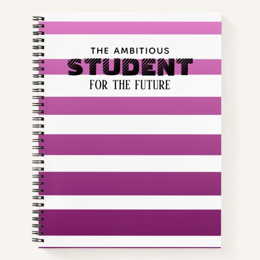 パーソナライズ カラーノートブック ノートブック (正面)