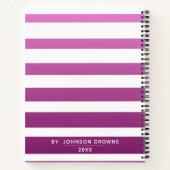 パーソナライズ カラーノートブック ノートブック (裏面)