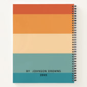 パーソナライズ カラーノートブック ノートブック (裏面)