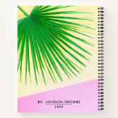 パーソナライズ カラーノートブック ノートブック (裏面)