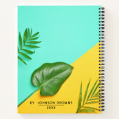 パーソナライズ カラーノートブック ノートブック (裏面)