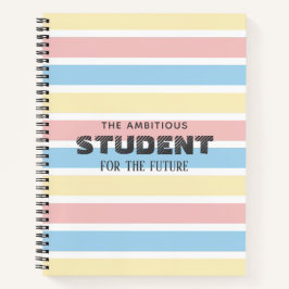 パーソナライズ カラー ブロック ノート